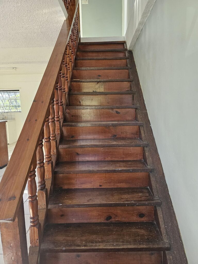 Stairs to upper floor