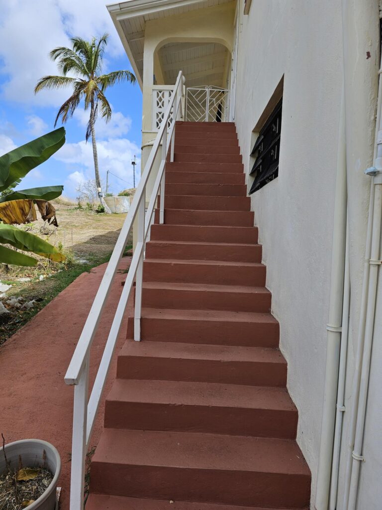 Stairs to Upper Apt